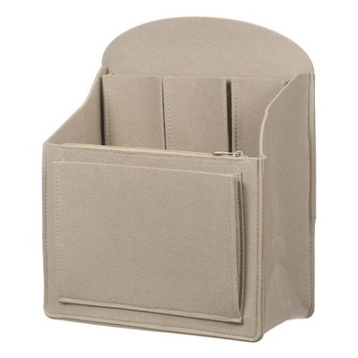Portable Felt Organizer Bags for Backpack (10.6 x 5.7 x 13.6'', Khaki)