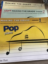 3 Making The Grade Piano Tuition Books