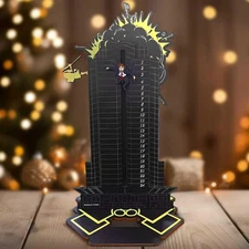 2025 Wooden Advent Calendar - Nakatomi Plaza Tabletop Christmas Countdown