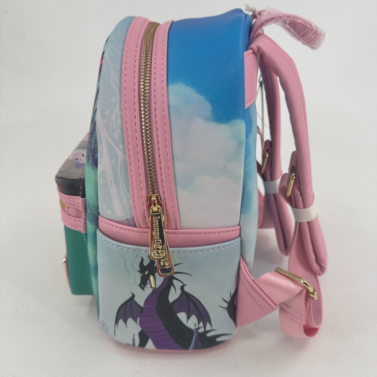 NEW Loungefly Disney Princess Sleeping Beauty Backpack Purse Adjustable Straps