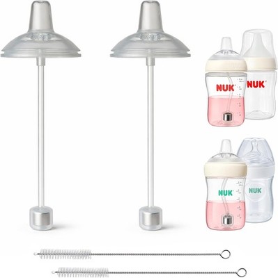 Sippy Conversion Kit for NUK  Match and Simply Natural 5 oz Bottles