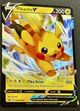 Carte promozionali Pikachu V SWSH285 SWSH: Spada e Scudo Holo