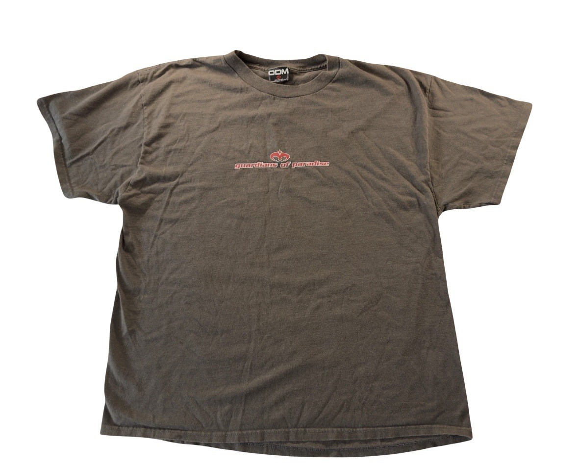 Vintage 90s ODM Dragon Guardians of Paradise Skate Tee XL Grunge Skateware