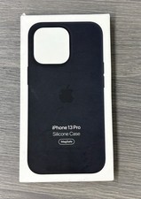Genuine Apple iPhone 13 Pro Silicone Case with MagSafe Midnight Black/ OPEN BOX
