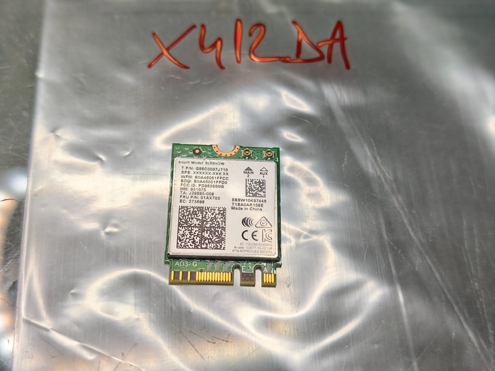 ASUS X421DA M413DA SCHEDA WIFI DUAL BAND COMBO WIFI+BLUETOOTH  #