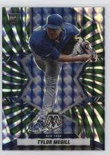 2022 Panini Mosaic Rookies Green Swirl Mosaic Prizm 5/12 Tylor Megill #233 0c3