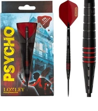 Loxley Psycho 90% Tungsten Steel Tip Darts - 23 grams