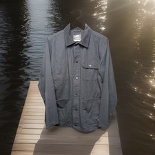 Vans Drill Chore Coat Black Size M Cotton Workwear Jacket