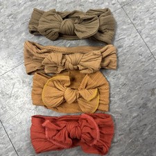 Baby Girl Headband Nylon Headbands for Newborn, Infant 4pcs