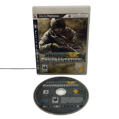 Socom: U.S. Navy Seals Confrontation - PlayStation 3 -  No Manual Good - Tested