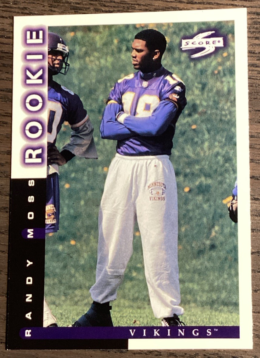 1998 Score #235 Randy Moss (RC) - Minnesota Vikings