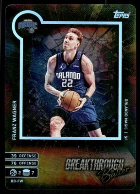 2025-26 Topps Match Attax #BB-FW Franz Wagner Breakthrough Baller
