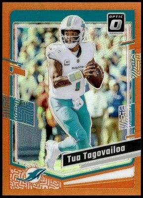 2023 Donruss Optic #118 Tua Tagovailoa Orange #/249 F5
