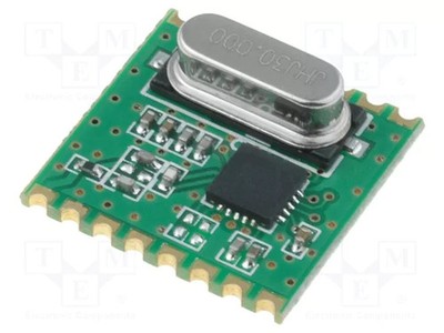 FSK FM-Empfänger SPI -121dBm 433,92MHz 1,8÷3,6VDC Modul: RF