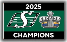 Saskatchewan Roughriders Football Flag 90x150cm 3x5ft Champions Best Home Banner