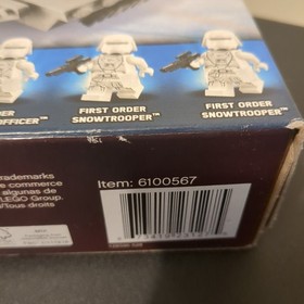 LEGO 75100 Star Wars - First Order Snowspeeder - MIB New Sealed