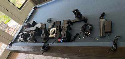 Desktop Pilot and Logitech G Flight SIM Hardware