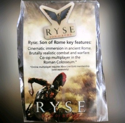 Xbox One Ryse Son Of Rome Enamel Pin Badge Brand New E3 Rare Promo