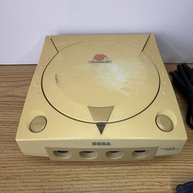 Sega Dreamcast HKT-3020 Console Bundle w/OEM Controller & Memory Cables Works