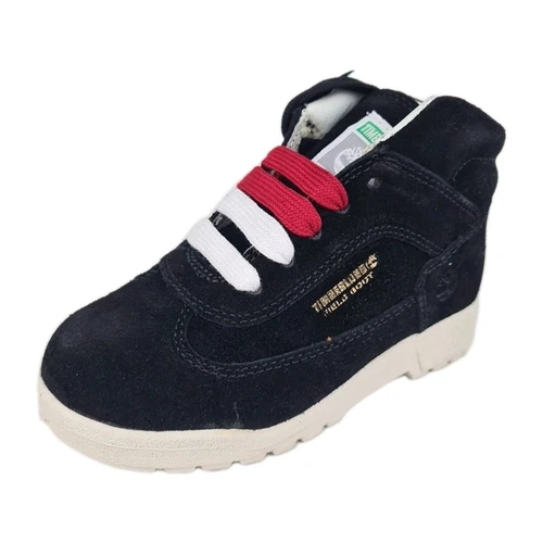 ? Stivali Timberland Field Classic Little Kids 26845 outdoor pelle nera taglia 11