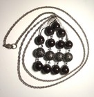 Chandelier Dangle Drop Long Chain Necklace Vintage Jewelry Mark NWT (Avon) — photo 2
