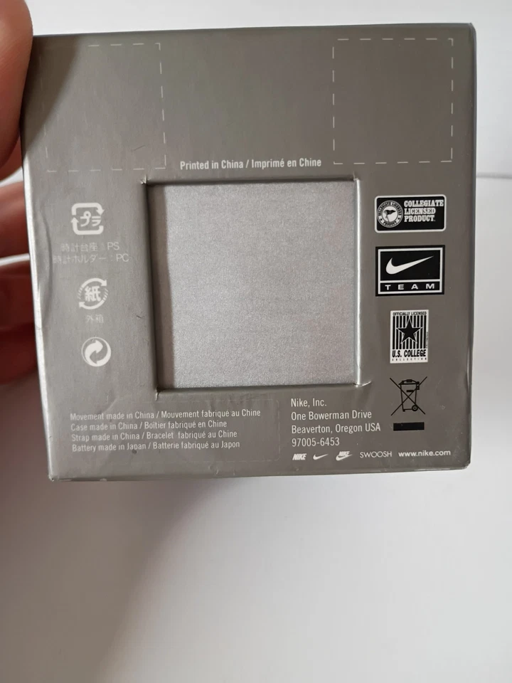 Vintage Nike Timing Watch Terry Cloth Cuffs Wristbands yellow,brown,blue - Image 4 of 4