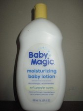 Baby Magic Moisturizing Baby Lotion Soft Powder Scent 16.5 fl oz