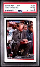 2005 TOPPS TOTAL #380 TOM THIBODEAU PSA 6