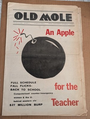 1969 OLD MOLE Underground Newspaper Women s Liberation Rent Strike Radical #23