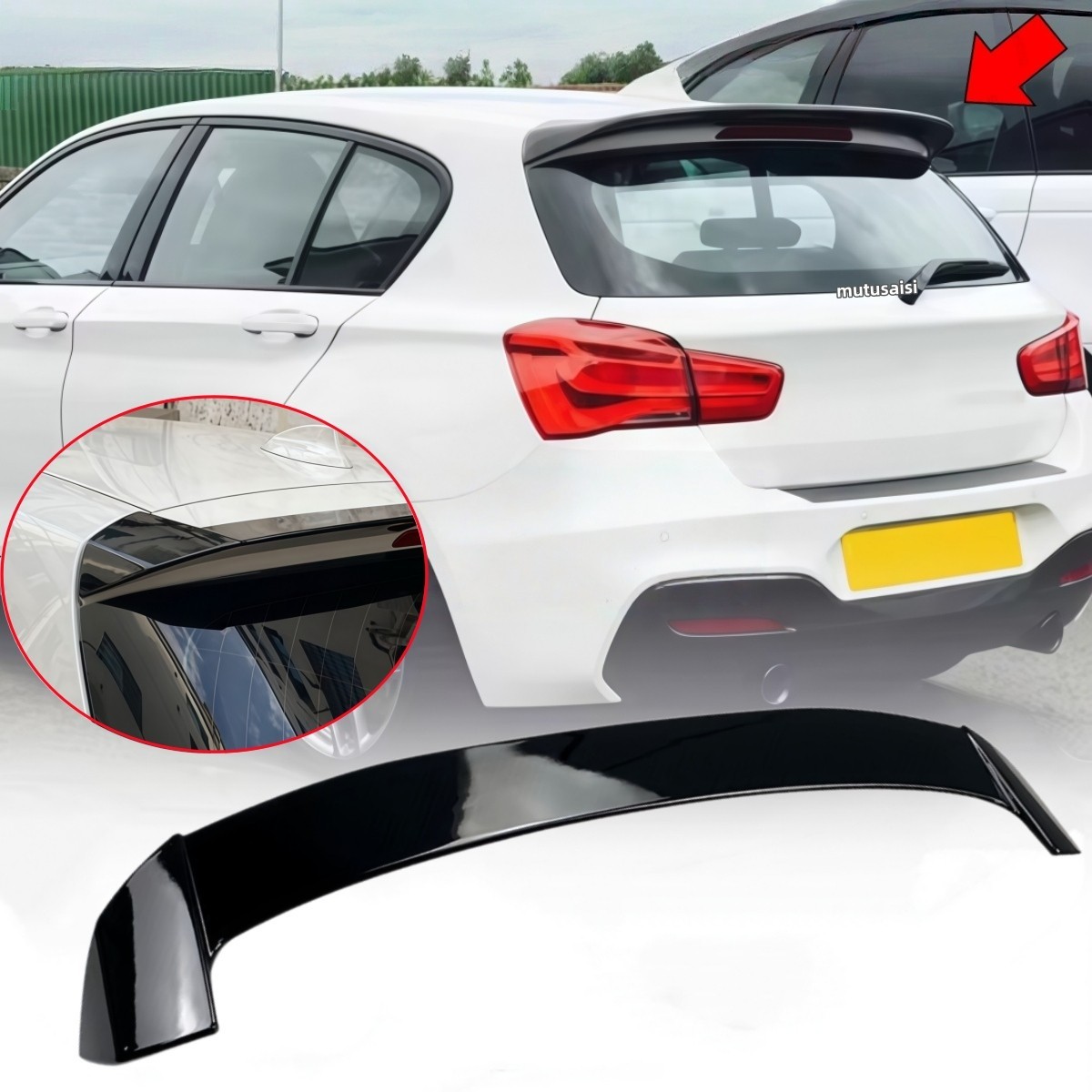 Spoiler arrière sport pour look dynamique BMW 116i 118i M135i