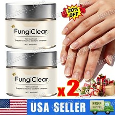2x FungiClear Phrena Nail Care Cream With Tea Tree Oil,Oregano Oil,Vitamin E US