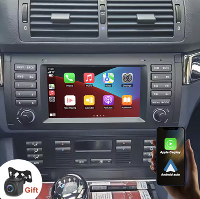 For BMW E39 M5 Eonon E39X7 Android 13 Car Stereo 7'' GPS Sat Nav CarPlay Radio Audio