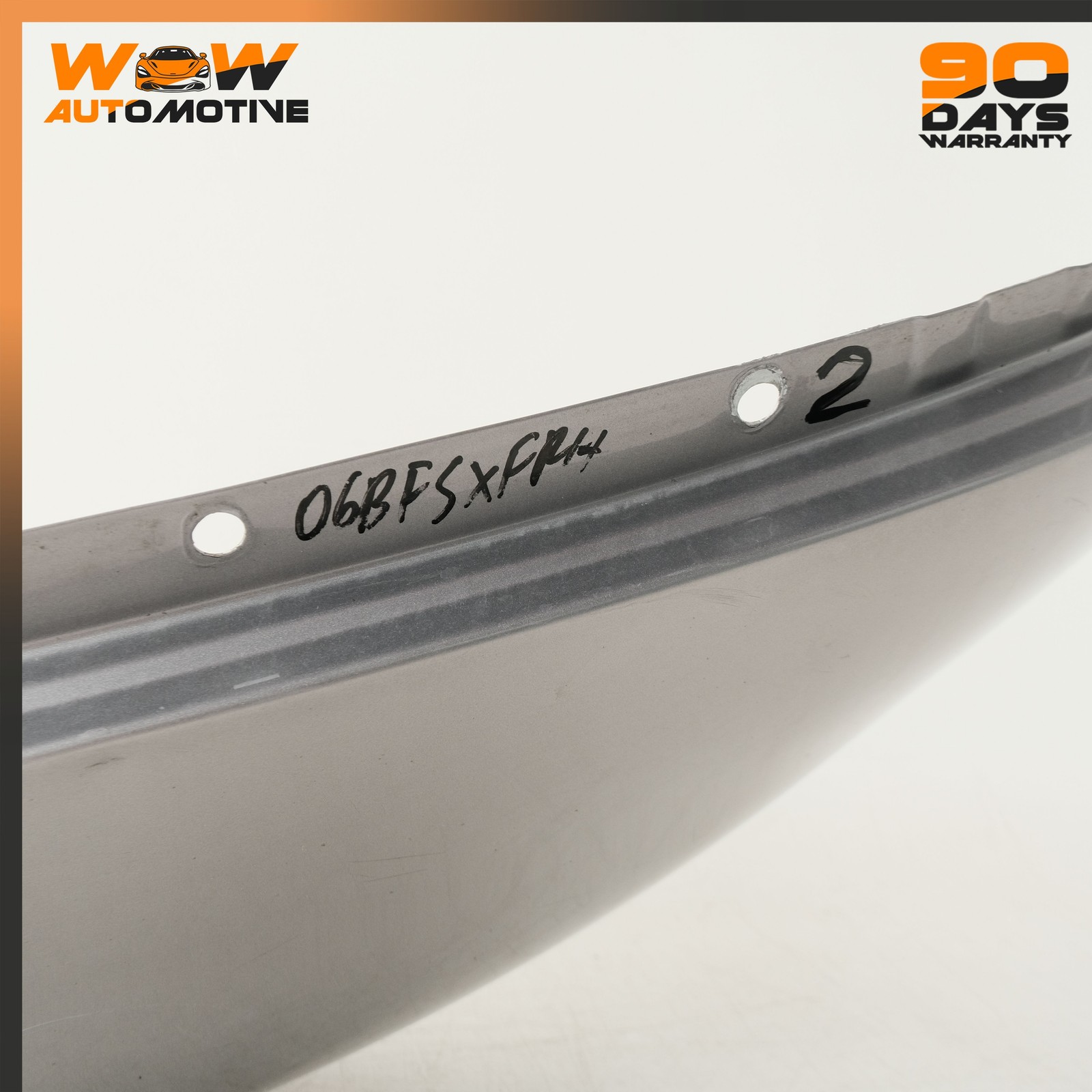 06-13 BENTLEY CONTINENTAL FLYING SPUR RIGHT FENDER SILVER TEMPEST METALLIC 7P OE