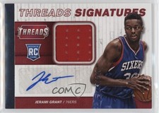 2014-15 Panini Threads Rookie Signatures 19/249 Jerami Grant #31 Auto 1gh7