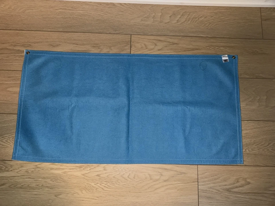 North Carolina Tar Heels 34x17 Wool Basketball Champions Light Blue Felt Banner - Image 2 of 2