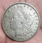 1921-D Morgan Silver Dollar In XF Condition