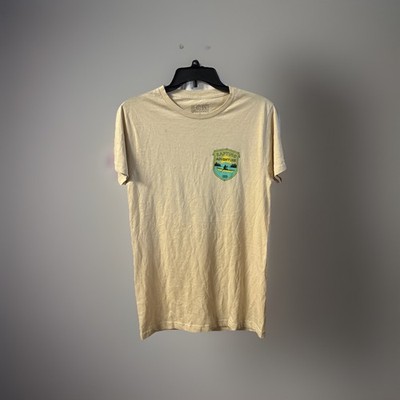 NWOT LCM International Beige Graphic T-Shirt Rafting Adventure Grand Canyon , S