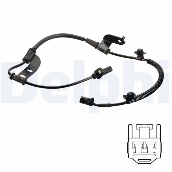 Delphi ABS Sensor Raddrehzahl SS20803 FüR Hyundai I30 FD LPG Crdi KIA CEE ED SW-image