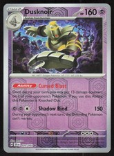 Pokemon Dusknoir Rare 020/064 SV: Shrouded Fable Reverse Holofoil NM