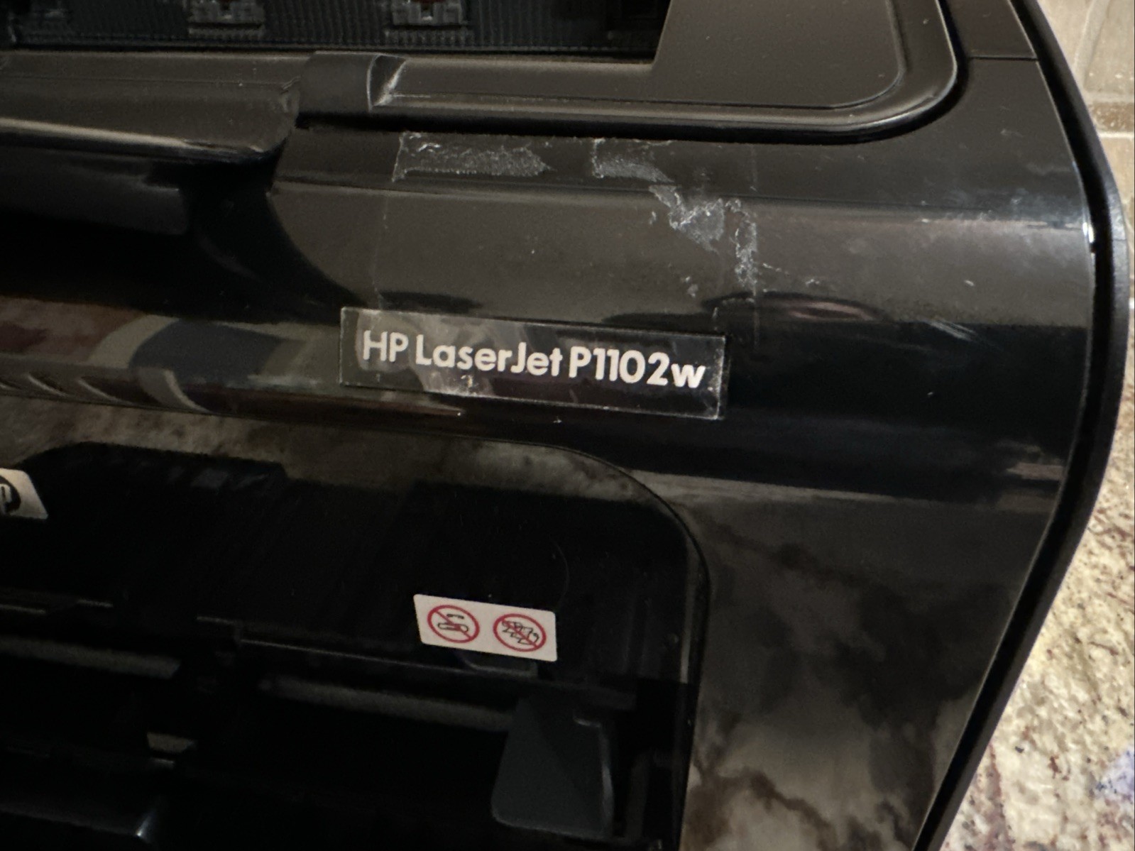 HP LaserJet Pro P1102W Monochrome Laser Printer CE658A Tested Working with Toner