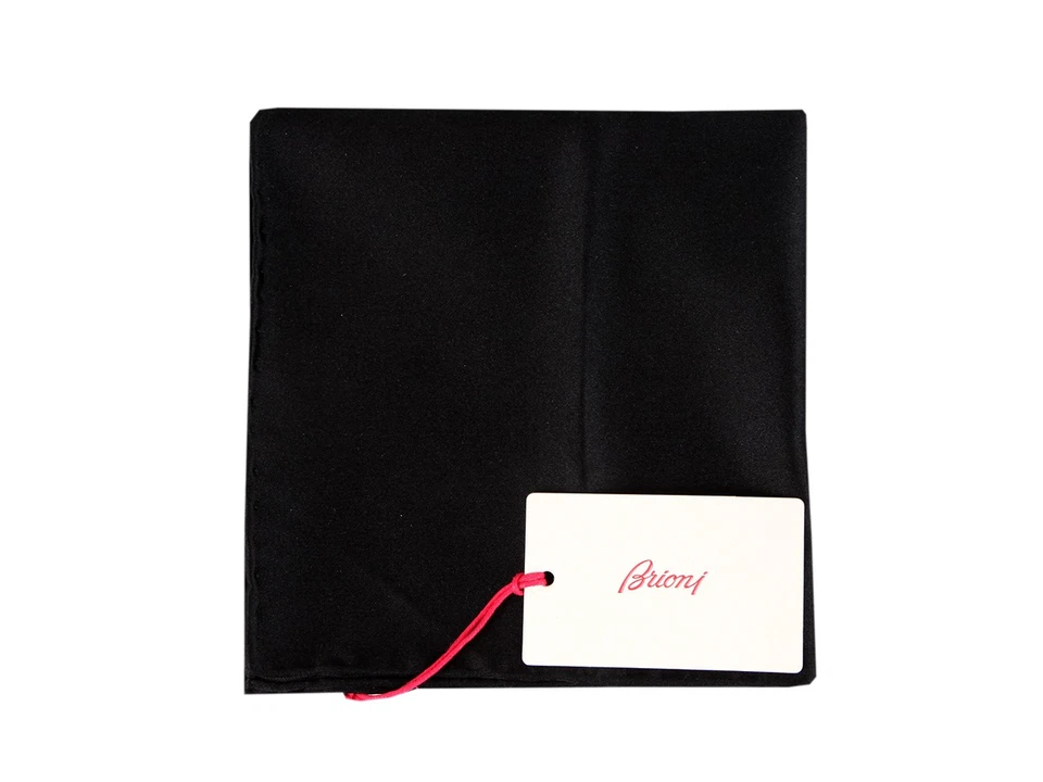 Lenço de seda quadrados de bolso Brioni - Imagem 2 de 2