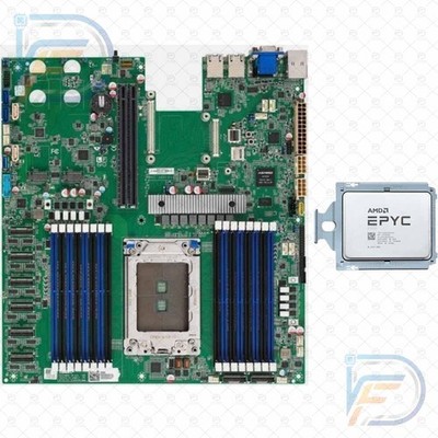 AMD EPYC 7713P 64 Core + TYAN S8036 Server Motherboard Combo SP3 Milan