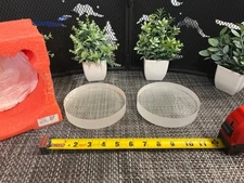 NEW! 2 QTY- Hitronics Laser Optics Concave Lens 30014257 D140T20 R-418 N0811103