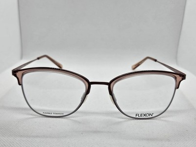 FLEXON FLW3023 3023 640 Blush Pink 52-20-140 Flexible Titanium Eyeglasses Frames