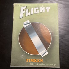 VINTAGE 1940s FLIGHT Plane War Magazine Advert PHOTO Art WW2 Motor Junk Cafe