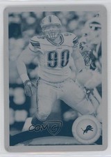 2011 Topps Printing Plate Cyan 1/1 Ndamukong Suh #104 0c3