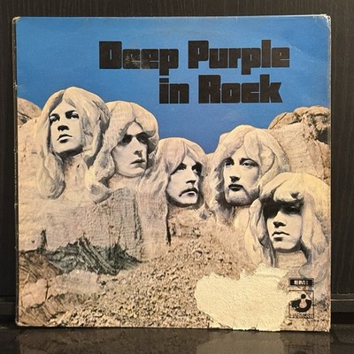 DEEP PURPLE In Rock 1970 Harvest UK 1st Press A2/B1 Cuts SHVL 777 Child In Time