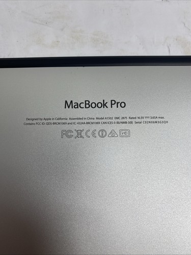 2014 MacBook Pro 13" A1502 i5 8GB 121GB SSD macOS High Sierra - Picture 5 of 9