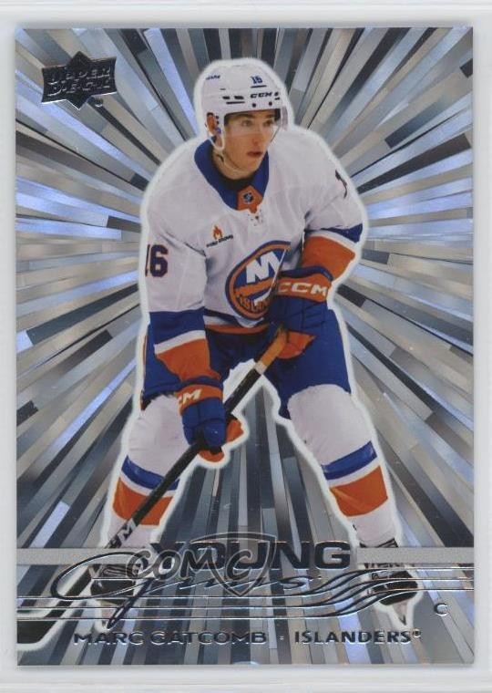 2025-26 Upper Deck Series 1 Young Guns Outburst Marc Gatcomb #231 Rookie RC