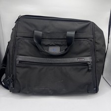 Tumi Alpha 2 Black 2-Way Framed Soft Duffel B...
